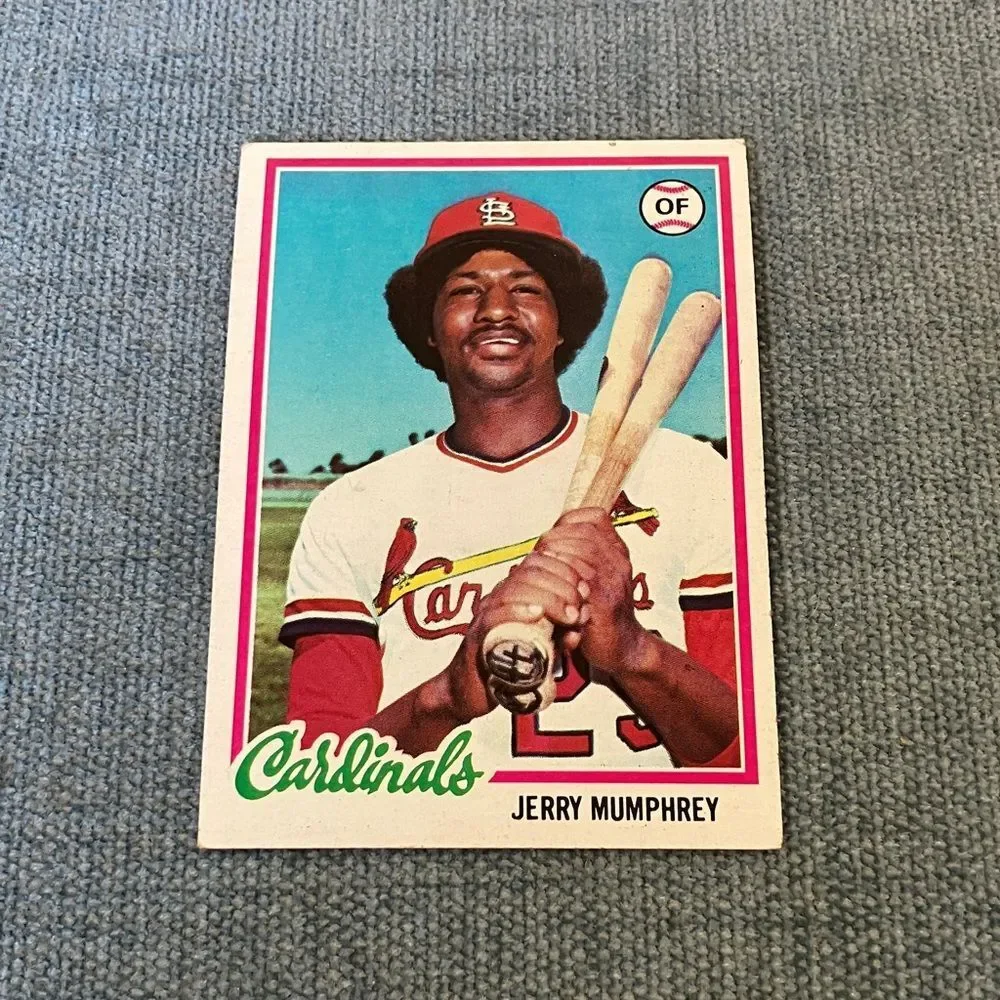 1978 Topps St. Louis Cardinals Baseball Card Trading Card
